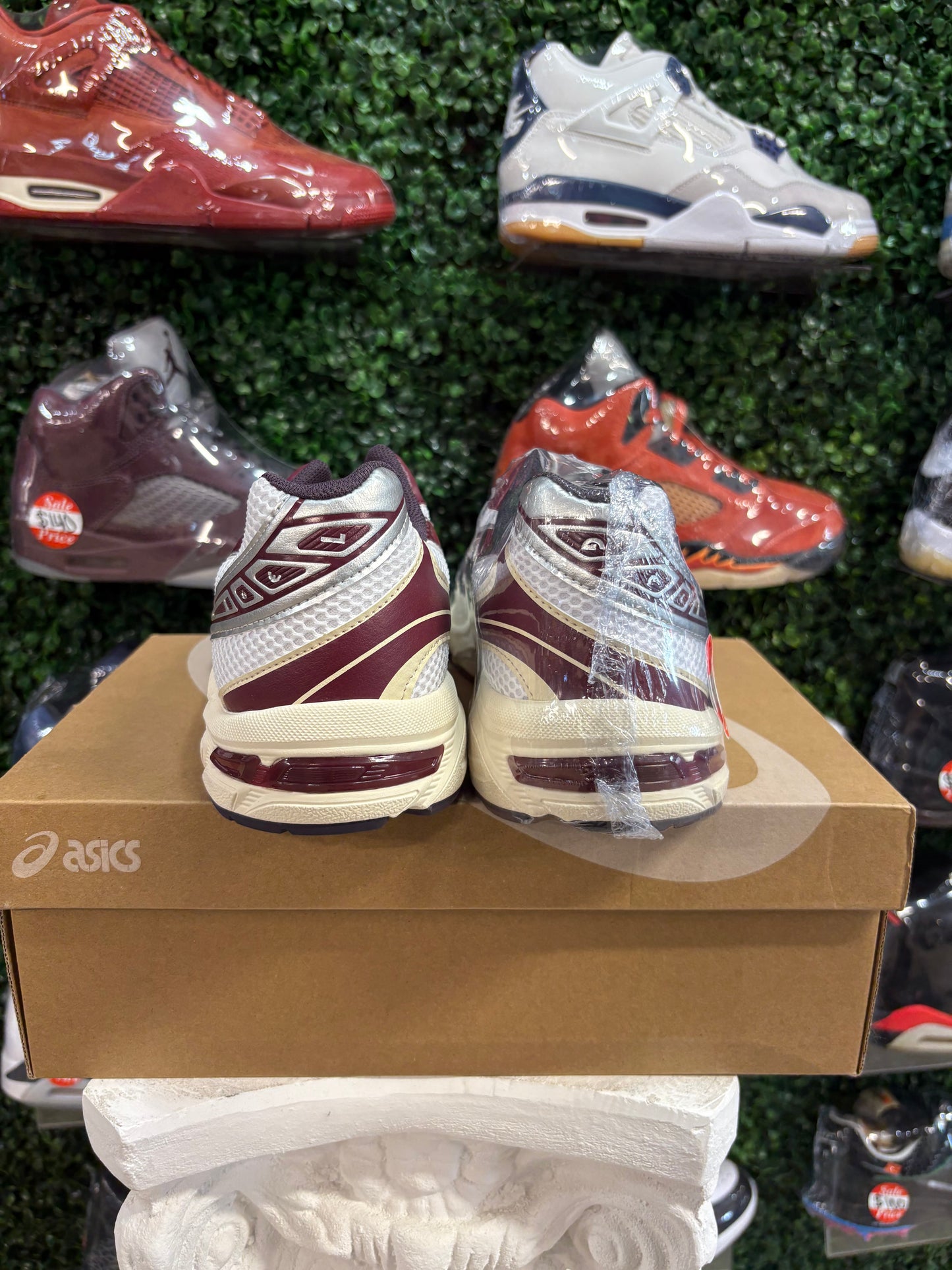 Asics Gel-1130 “White/Maroon Banner”