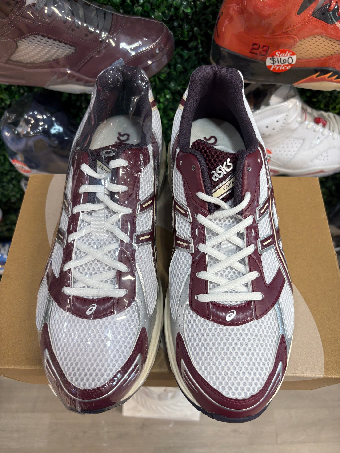Asics Gel-1130 “White/Maroon Banner”