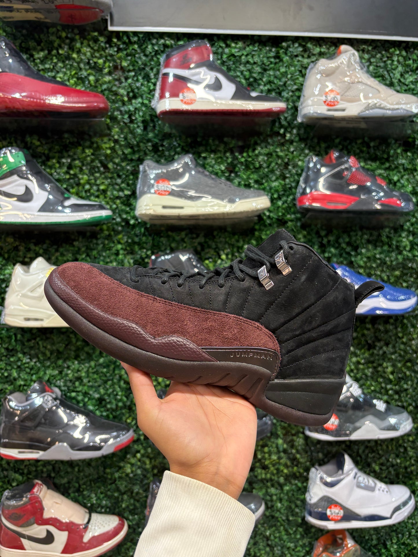 Jordan 12 X A Ma Maniere “Black”