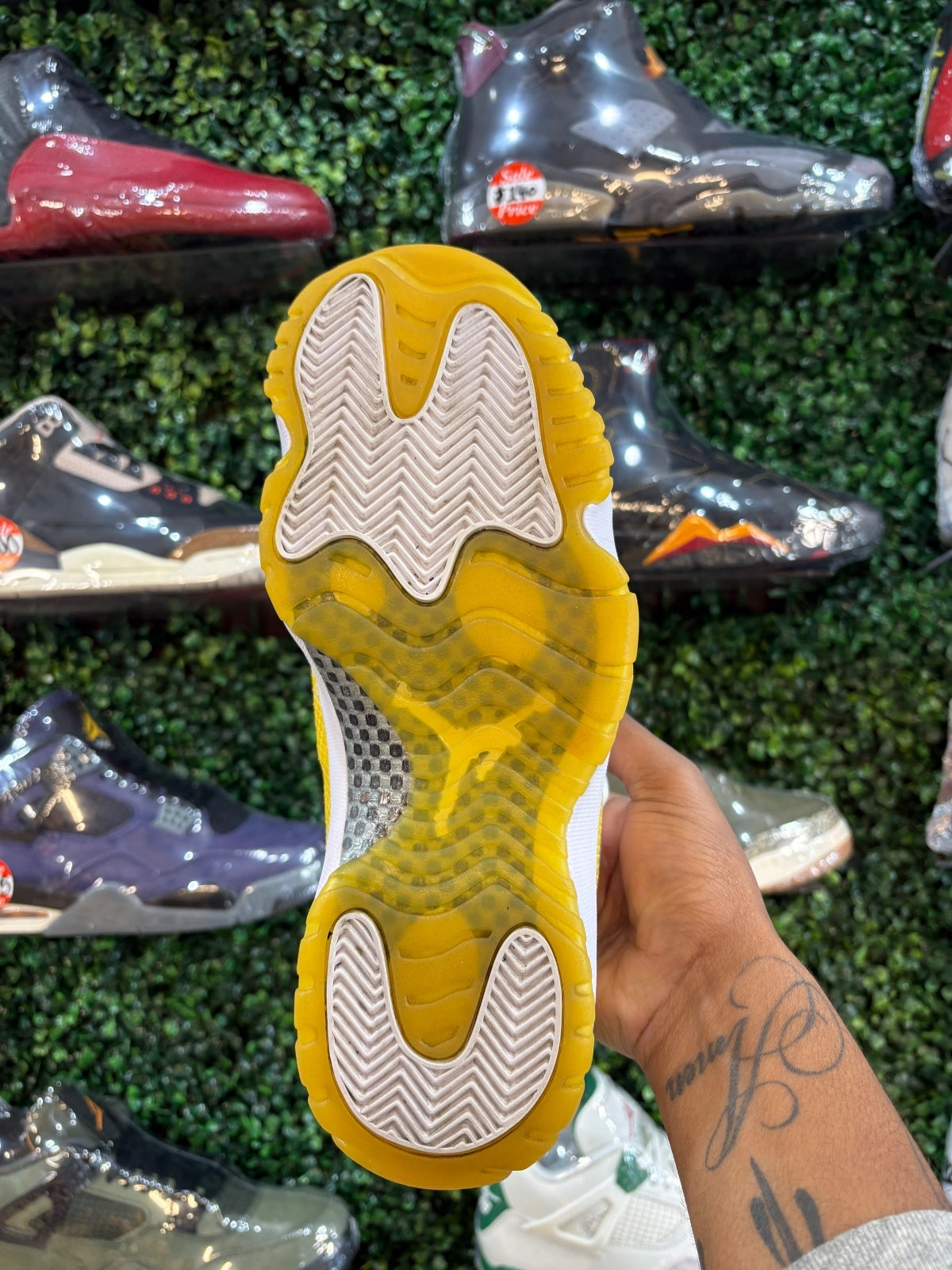 Wmns Air Jordan 11 Low “Yellow Snakeskin” W10 M8.5