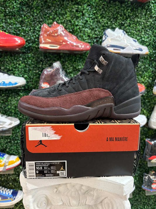 Jordan 12 X A Ma Maniere “Black”