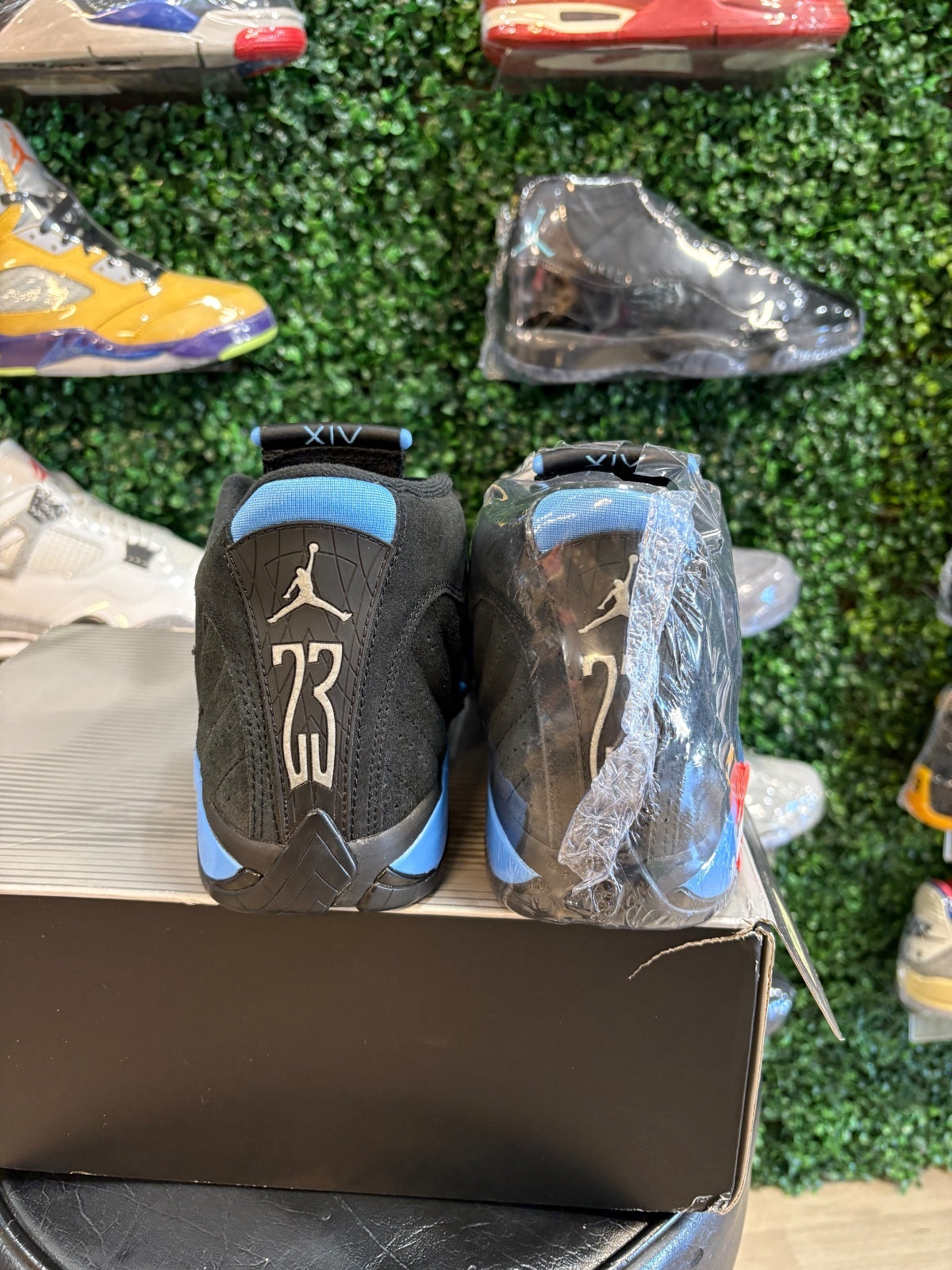 Air Jordan 14 Retro “Black university blue” 2026 Men’s 9.5