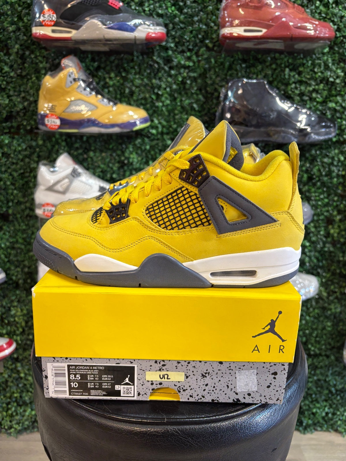 Air Jordan 4 Retro “Lightning” 2021 Men’s 8.5