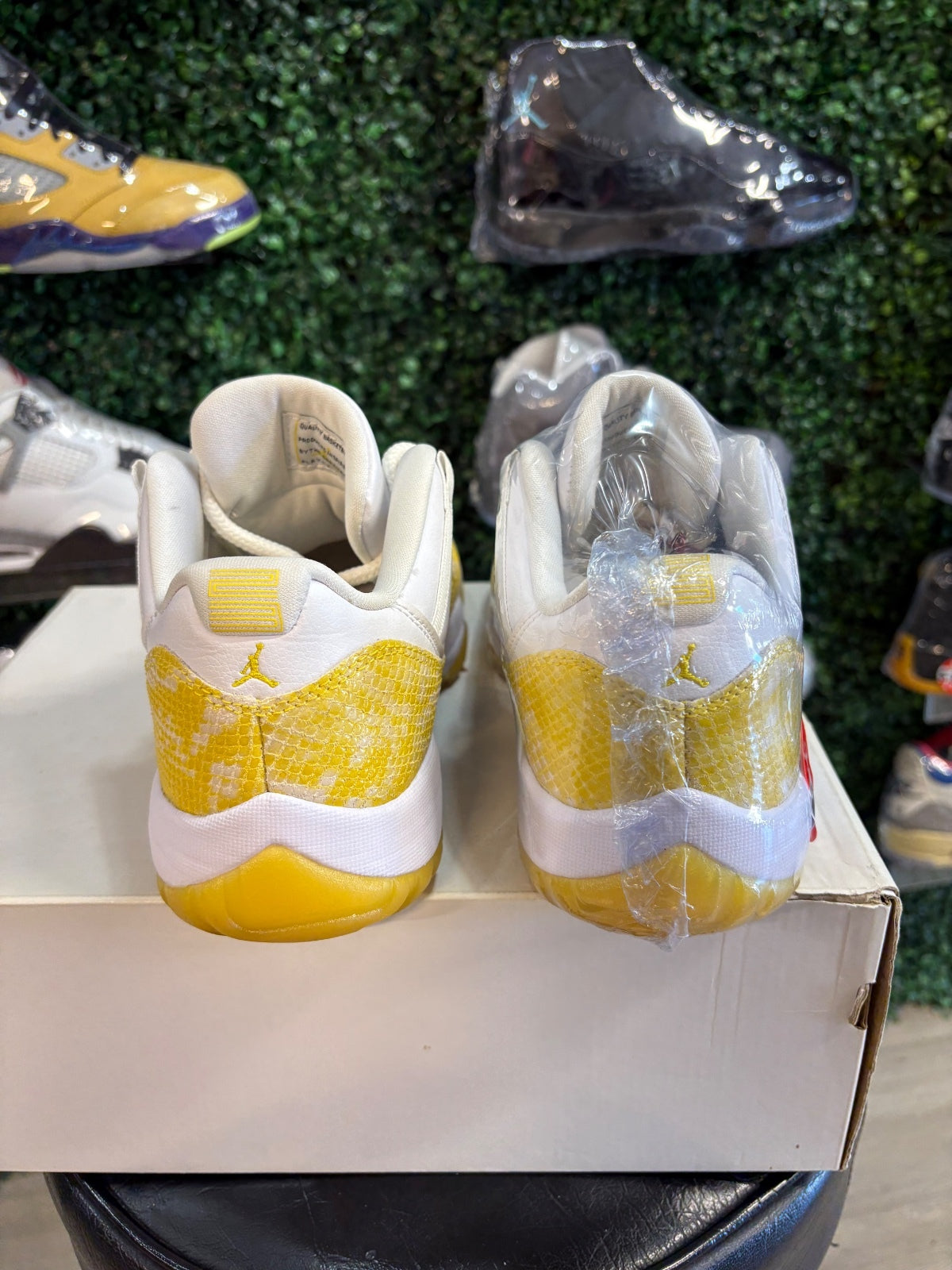 Wmns Air Jordan 11 Low “Yellow Snakeskin” W10 M8.5
