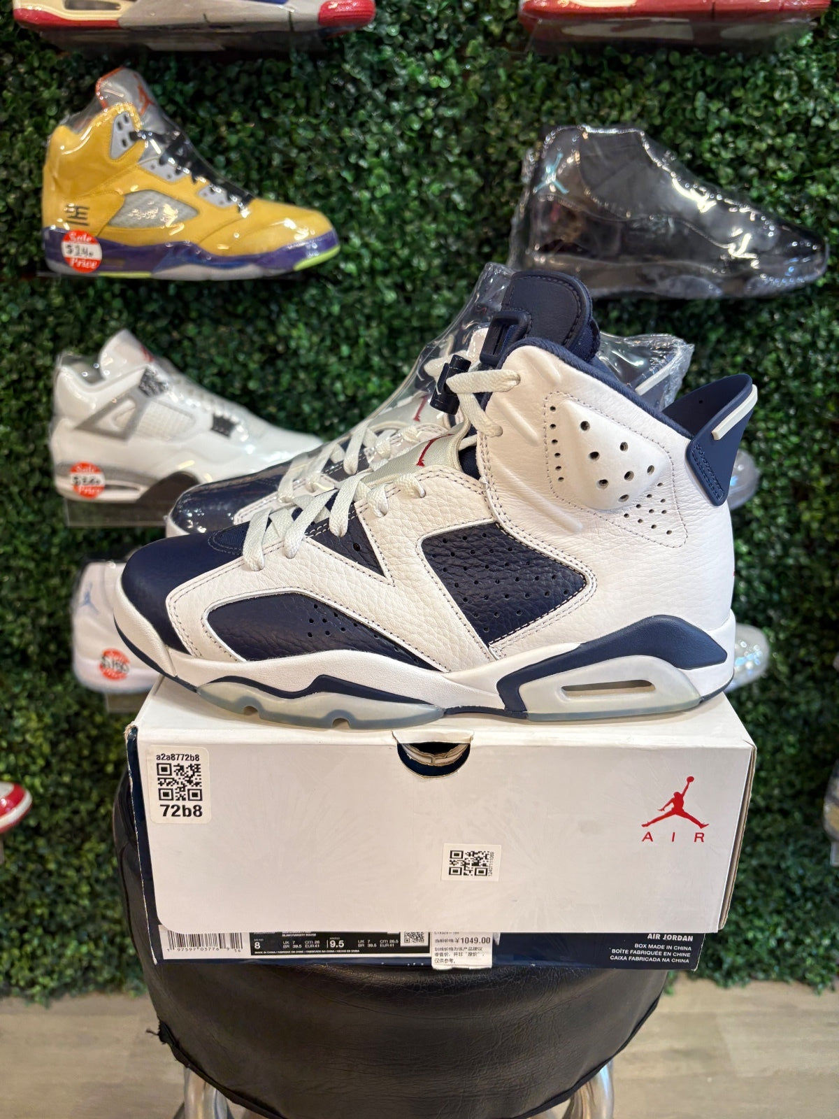 Jordan 6 “Olympic” 2024 Men’s 8