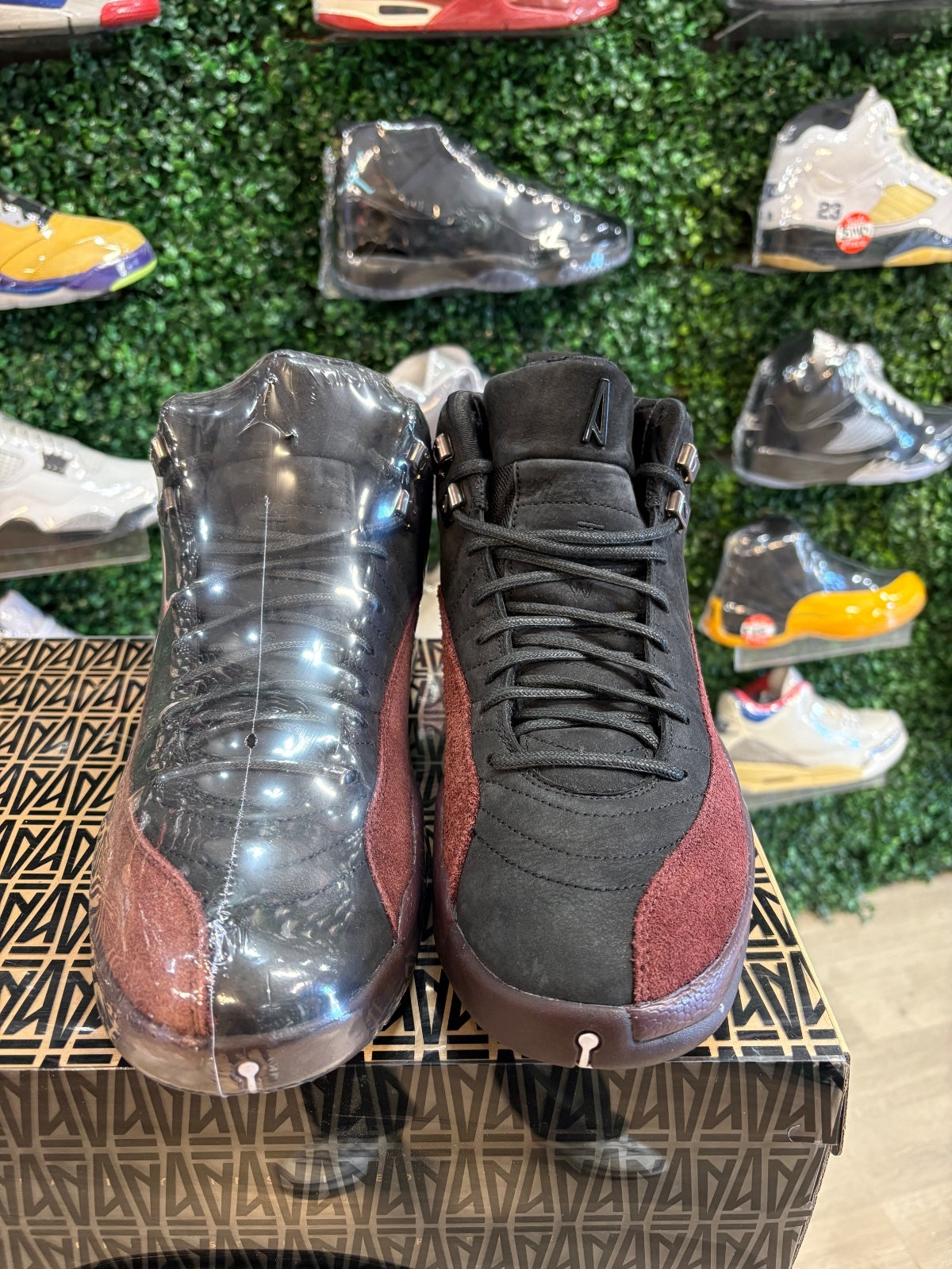 A Ma Maniére x Women’s Air Jordan 12 Retro SP “Black” 13W