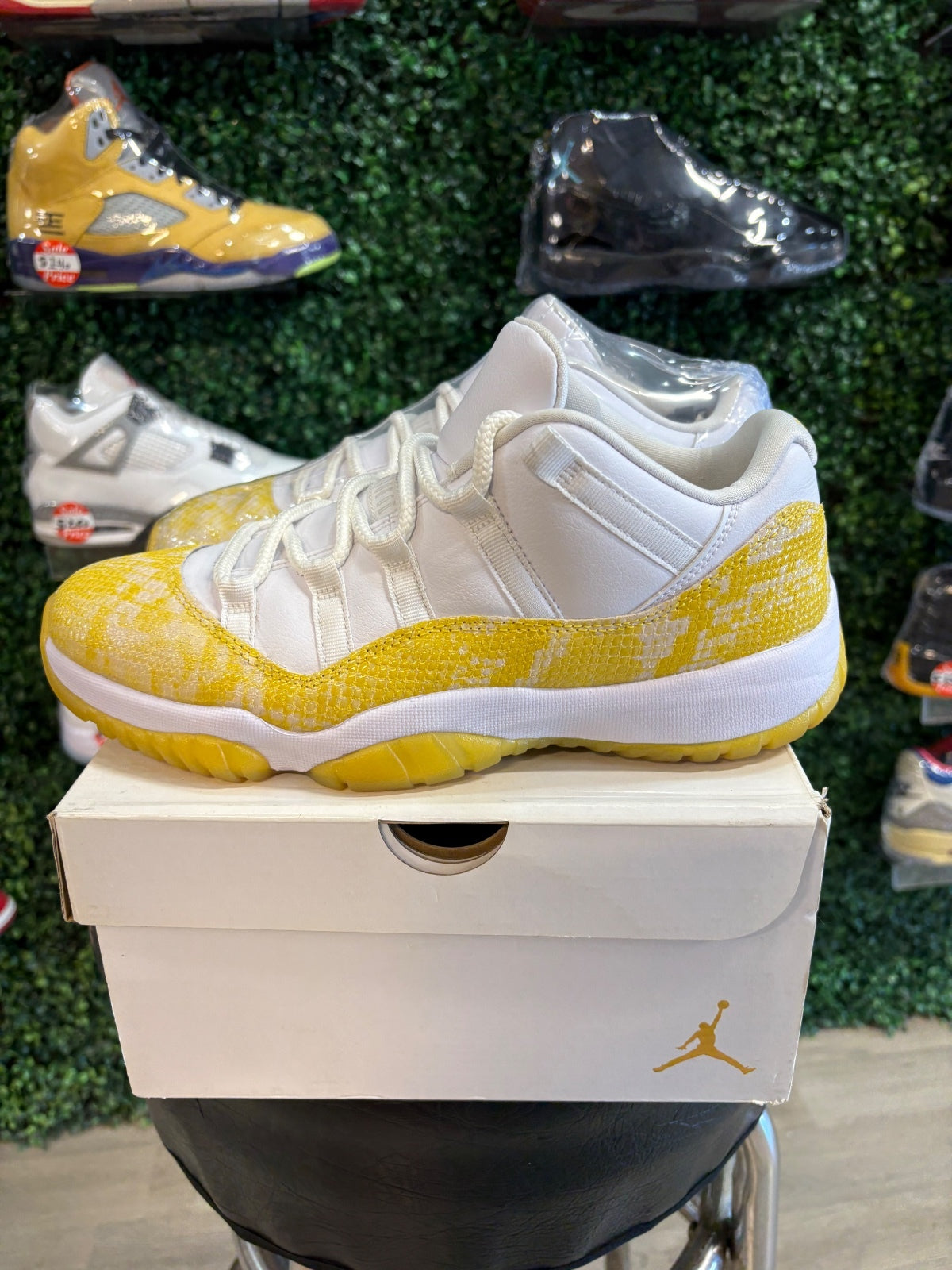 Wmns Air Jordan 11 Low “Yellow Snakeskin” W10 M8.5