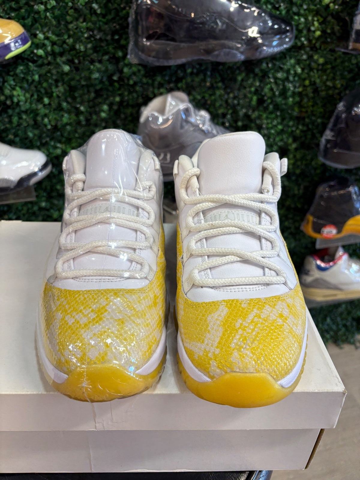 Wmns Air Jordan 11 Low “Yellow Snakeskin” W10 M8.5