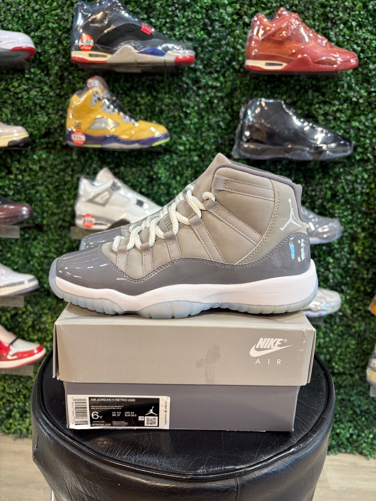 Jordan 11 “Cool Grey” GS 6Y