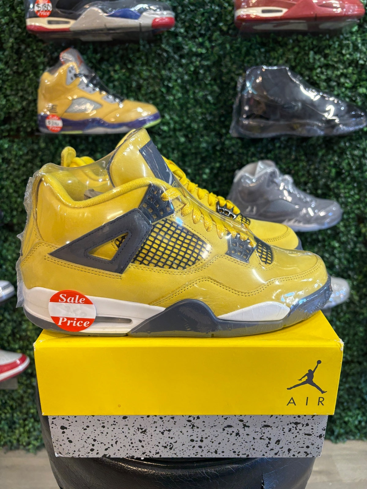 Air Jordan 4 Retro “Lightning” 2021 Men’s 8.5