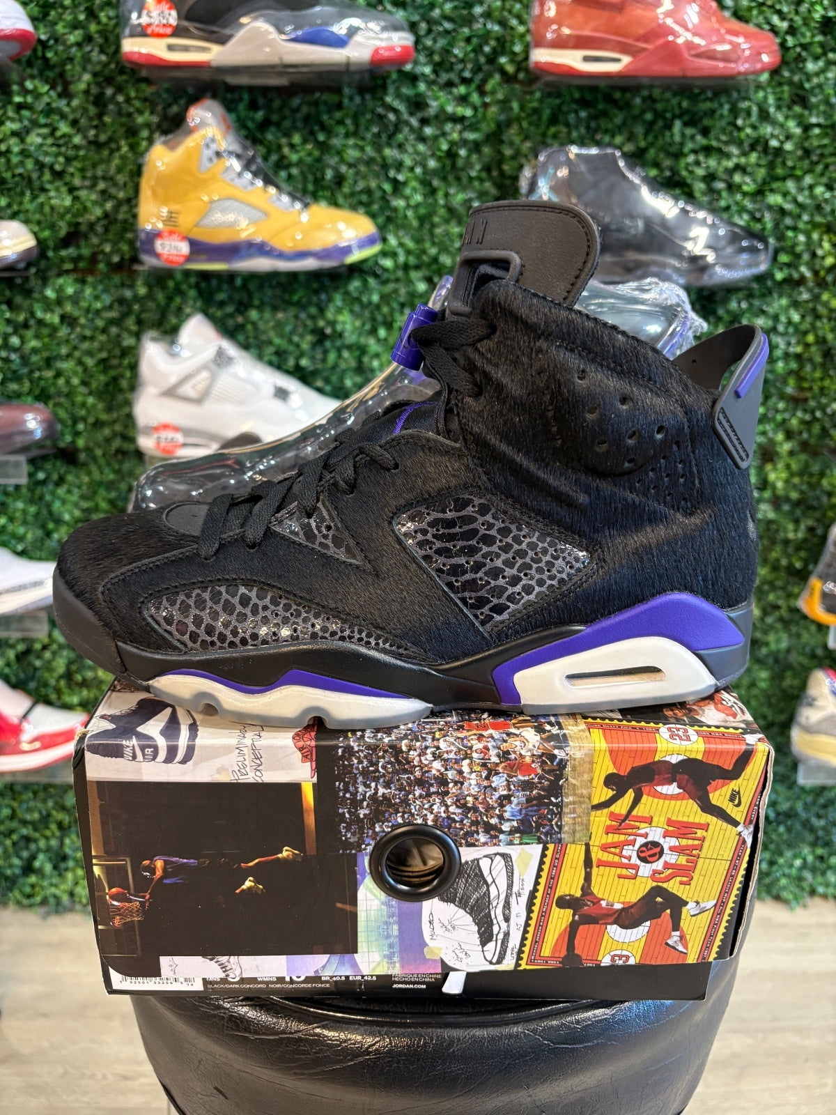 Air Jordan 6 x Social Status “Pony Hair” Men’s 9
